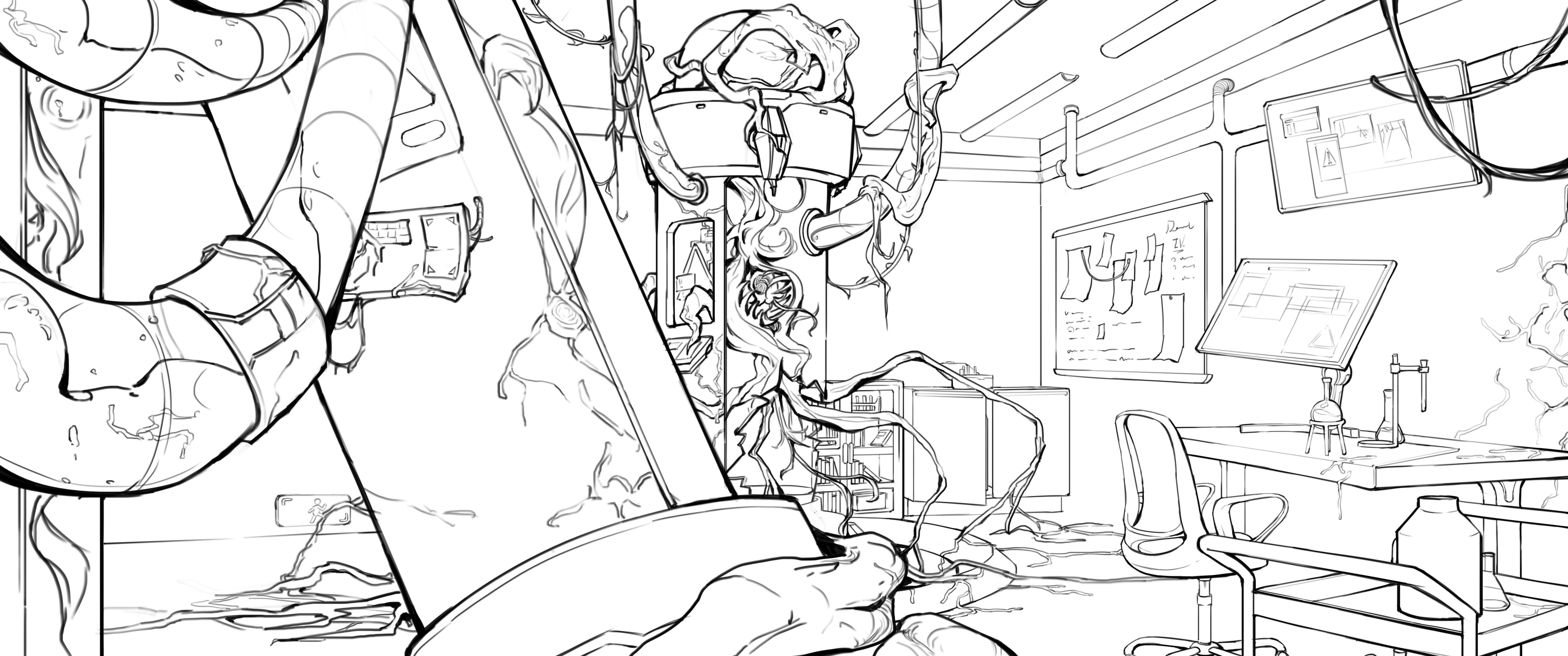 Bg_lab interior_Linework